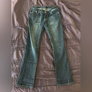 Rock & Republic Women’s Size 28 Dark Blue Boot Cut Jeans